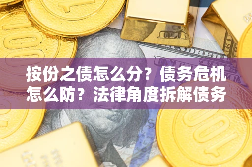 北京按份之债怎么分？债务危机怎么防？法律角度拆解债务分配与风险自保指南