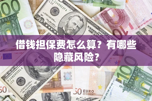 北京借钱担保费怎么算？有哪些隐藏风险？