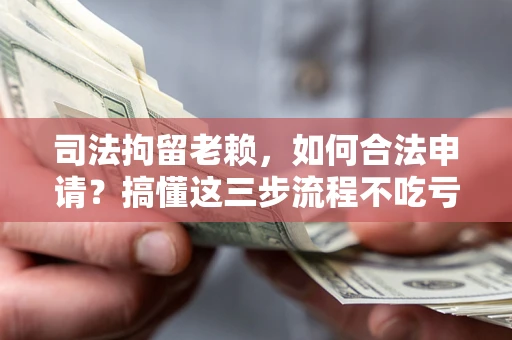 北京司法拘留老赖，如何合法申请？搞懂这三步流程不吃亏！