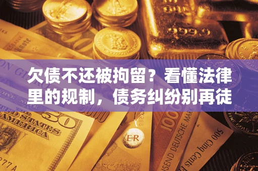 北京欠债不还被拘留？看懂法律里的规制，债务纠纷别再徒劳奔波