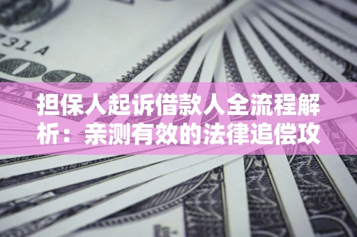 北京担保人起诉借款人全流程解析：亲测有效的法律追偿攻略