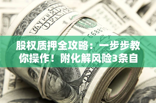 北京股权质押全攻略：一步步教你操作！附化解风险3条自救法则
