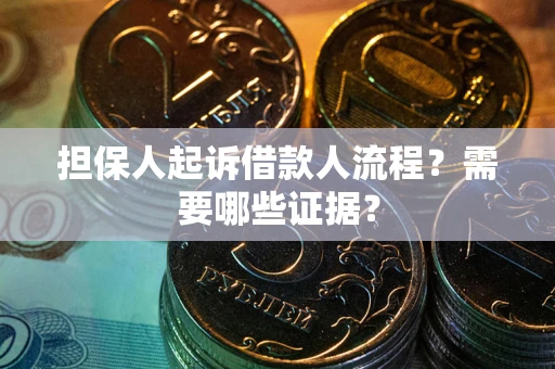 北京担保人起诉借款人流程?需要哪些证据? 北京担保人起诉借款人流程?需要哪些证据?