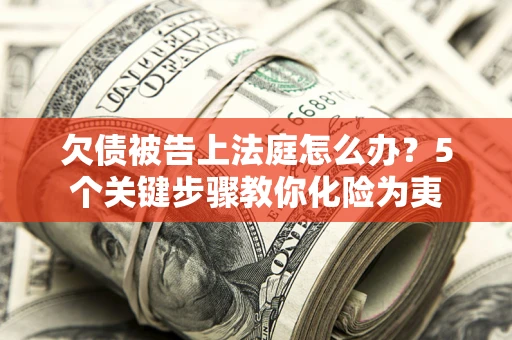 北京欠债被告上法庭怎么办？5个关键步骤教你化险为夷